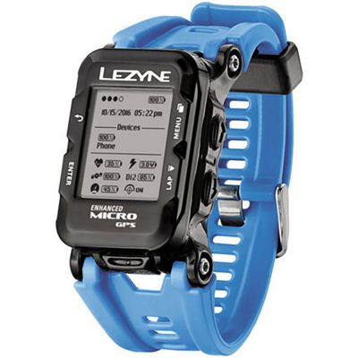 Orologio GPS Lezyne Micro con mappe 2017 - blu, blu