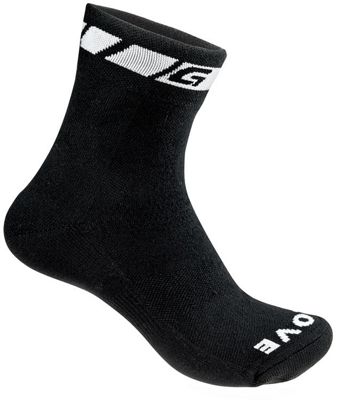 GripGrab Spring-Fall Mid Season Socks - Black - L}, Black