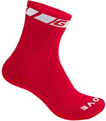 GripGrab Spring-Fall Mid Season Socks - Red - S}, Red