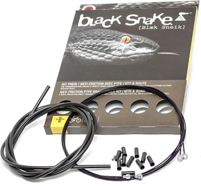 Transfil Black Snake Universal Brake Cable Kit, Black