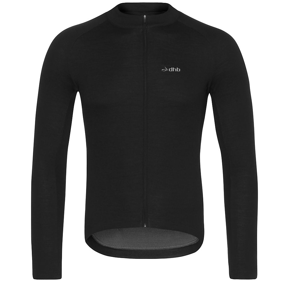 Maillot dhb (mérinos, manches longues) - Noir - XL, Noir