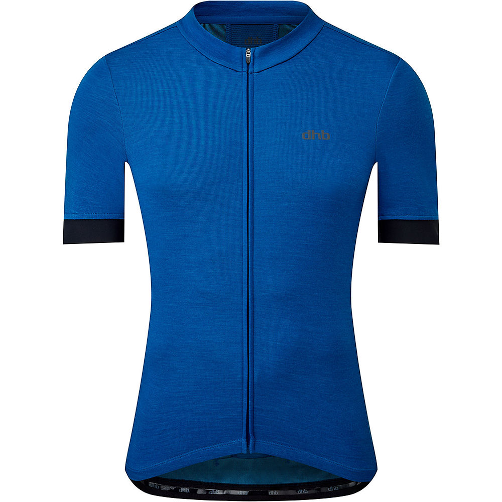 Maillot dhb en mérinos - Bleu brillant - XS, Bleu brillant