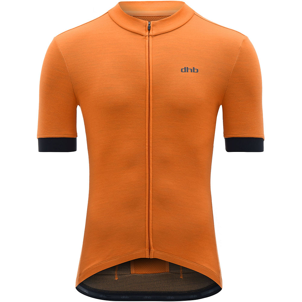 Maillot dhb en mérinos - Orange - XS, Orange