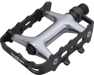 Wellgo LU 939 Alloy Flat Mountain Bike Pedals - Silver, Silver