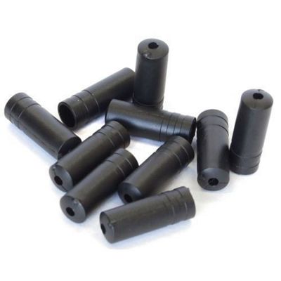 Transfil Outer Gear Cable Casing Caps (100 Pack) - Black - One Size}, Black