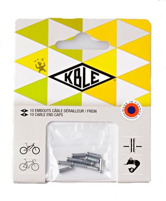 Transfil Anti-Fray Inner Cable End Caps (10 Pack) - Grey - One Size}, Grey