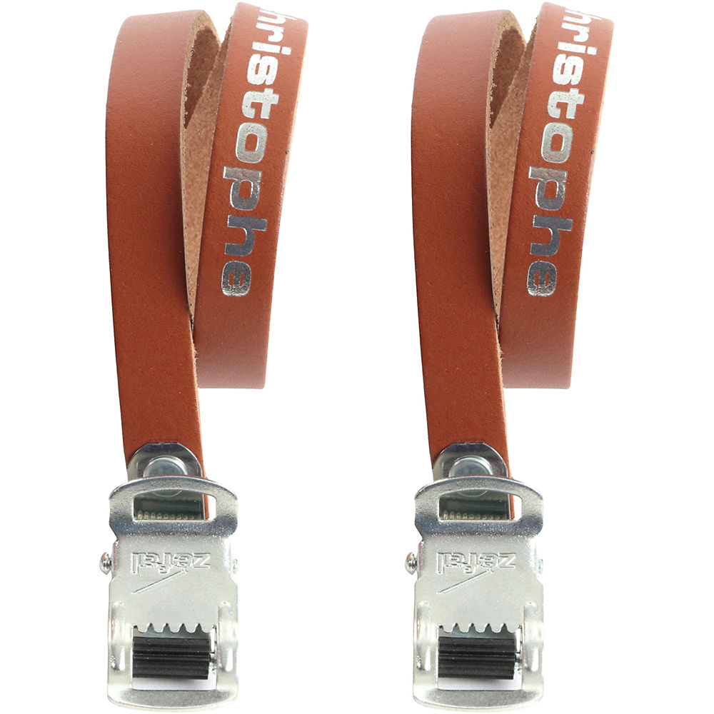 Sangles Zefal Christophe cuir - Marron, Marron