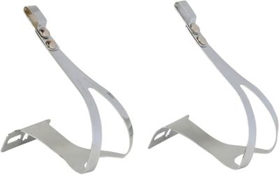 Zefal Christophe Steel Toe Clips 50 - Silver - Silver - S/M, Silver - Silver