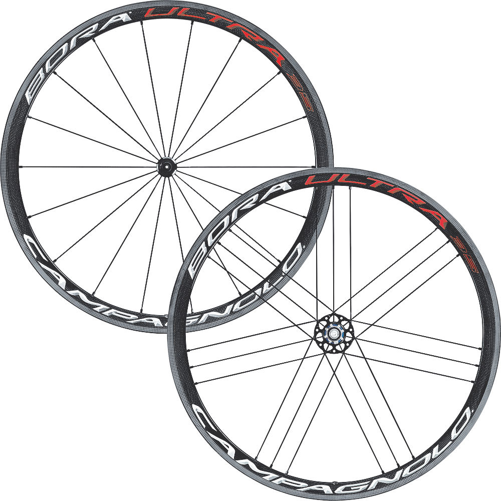 Paire de roues Campagnolo Bora Ultra 35 (boyau) - Bright Label - Shimano, Bright Label