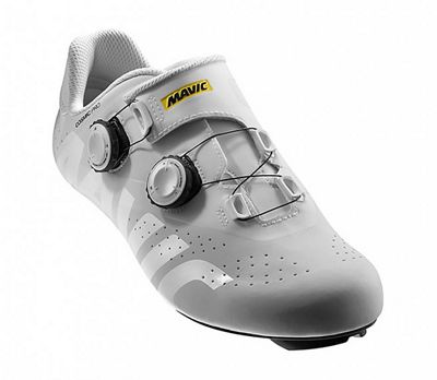 Chaussures de route Mavic Cosmic Pro 2018 - Blanc/Blanc/Noir - UK 10.5