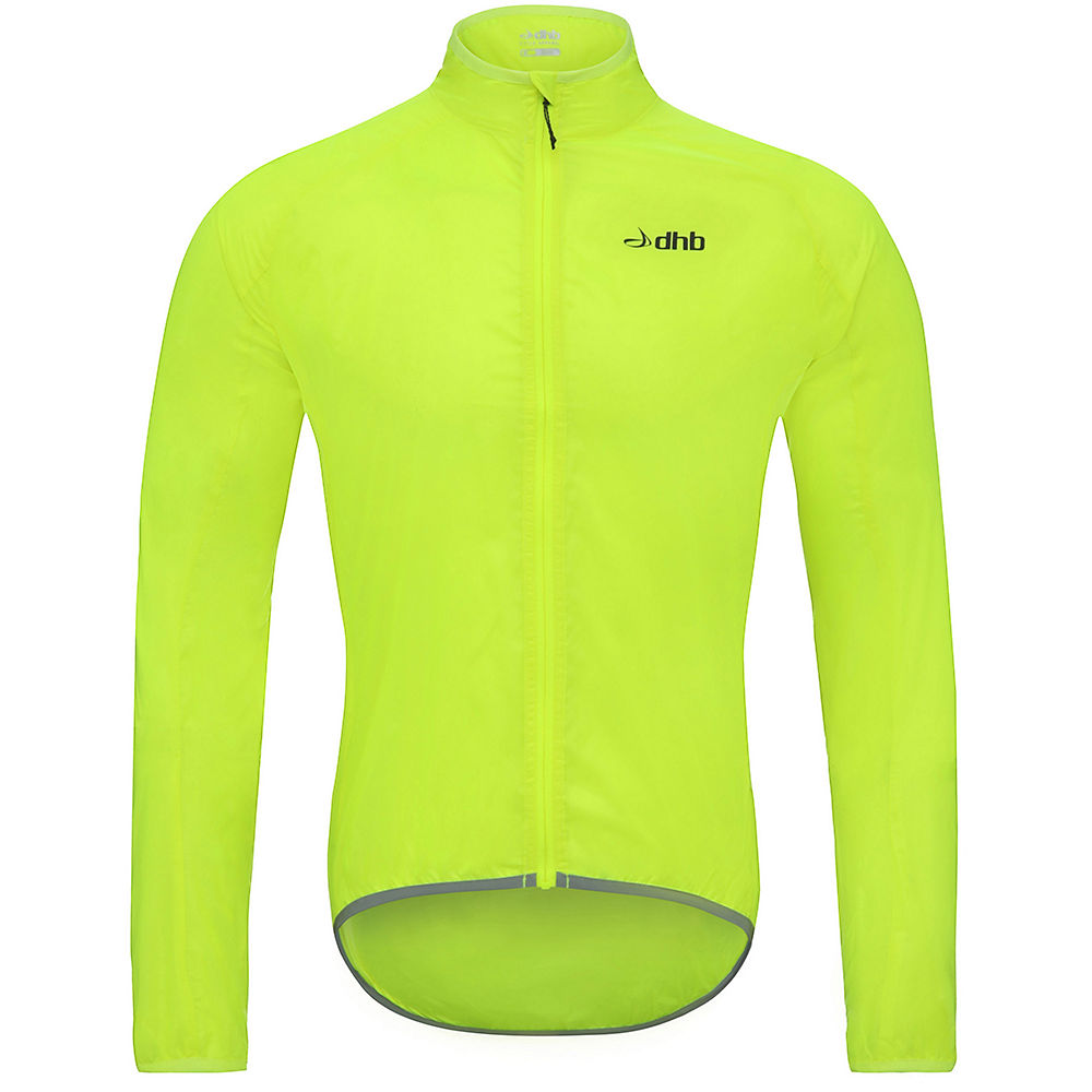 Veste pliable dhb Aeron - Fluro jaune - XS, Fluro jaune