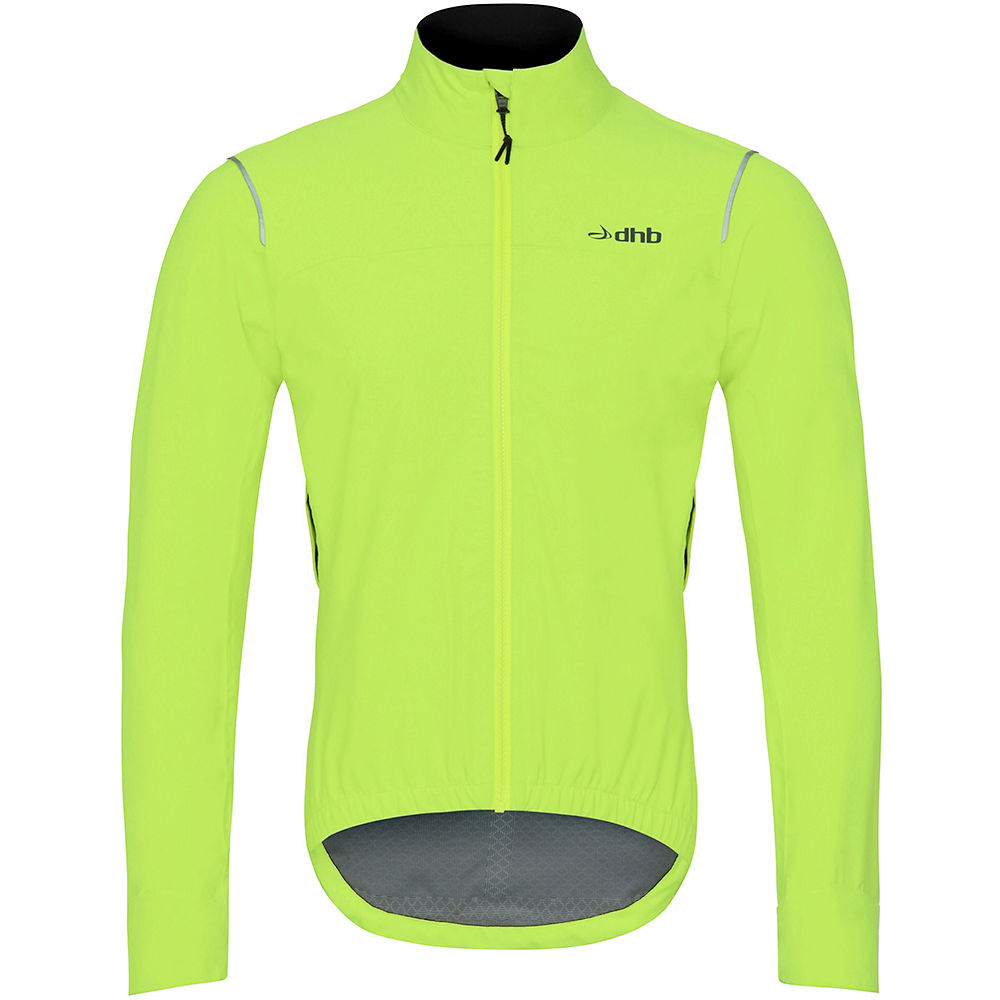 Veste dhb Aeron Storm FLT (imperméable) - Fluro jaune - XS, Fluro jaune