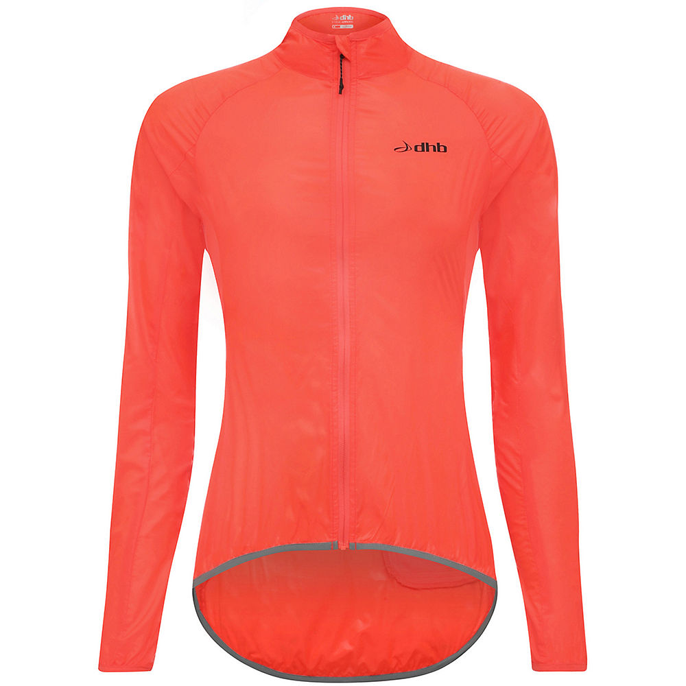 Veste pliable dhb Aeron Femme - Coral Pink - UK 10