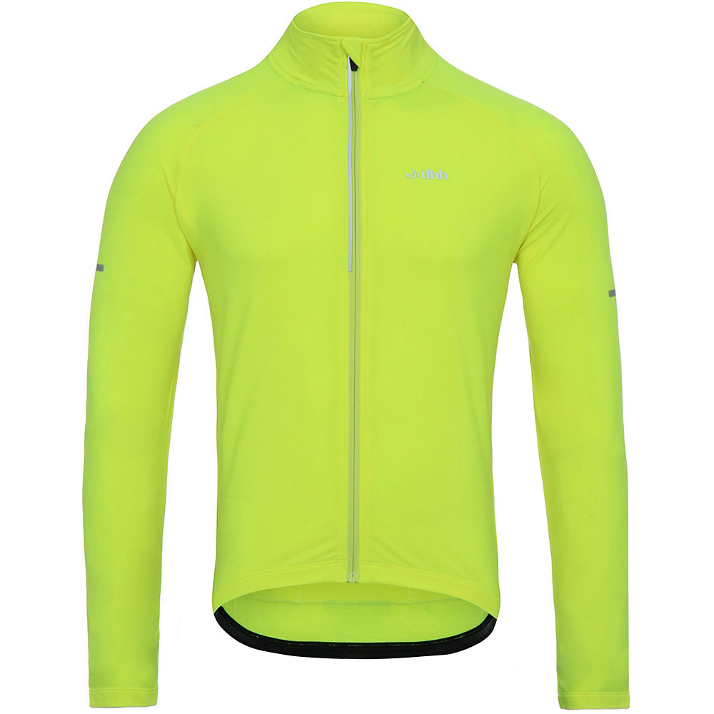 Maillot thermique à manches longues dhb - Fluro jaune, Fluro jaune