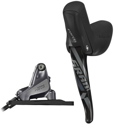 SRAM Force1 1x11 Speed Hydraulic Disc Brake - Black - LH - Front - 950mm}, Black