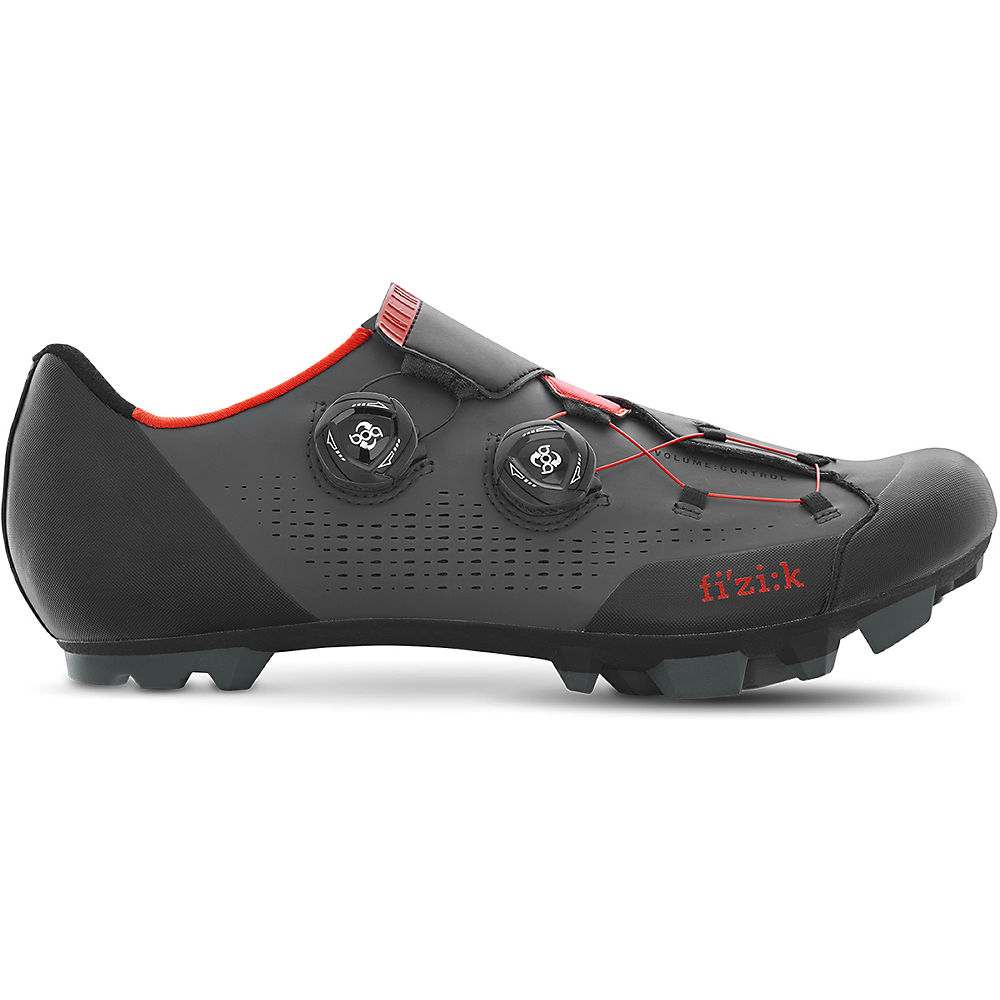 Chaussures Fizik X1 Infinito - Gris/Rouge - EU 42, Gris/Rouge