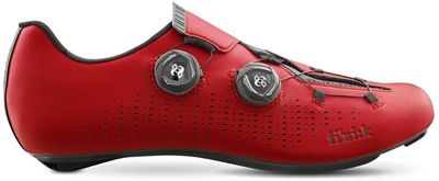 Scarpe bici da strada Fizik R1 Infinito - rosso - nero - EU 47.3, rosso - nero