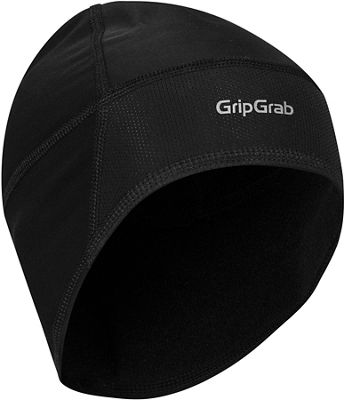 GripGrab Windproof Lightweight Thermal Skull Cap - Black - S}, Black