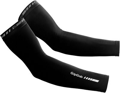 GripGrab Classic Thermal Arm Warmers - Black - S}, Black