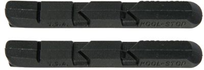 Kool Stop V-Brake Standard Compound Inserts (Pair) - Black - One Size}, Black