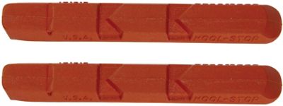 Kool Stop V-Brake Standard Compound Inserts (Pair) - Pink - One Size, Pink
