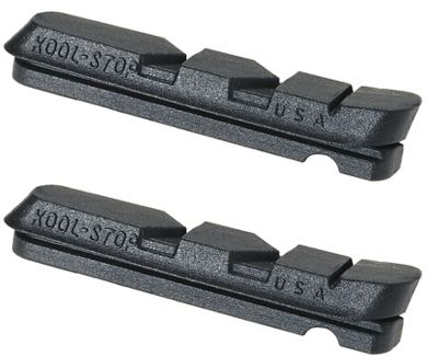 Kool Stop Dura Ace Ultegra 105 Cartridge Inserts - Black - Dry Weather, Black