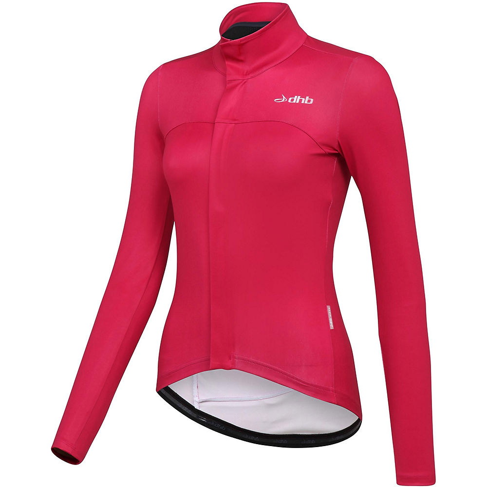 Maillot dhb Aeron Rain Defence Femme - Cerise - UK 8