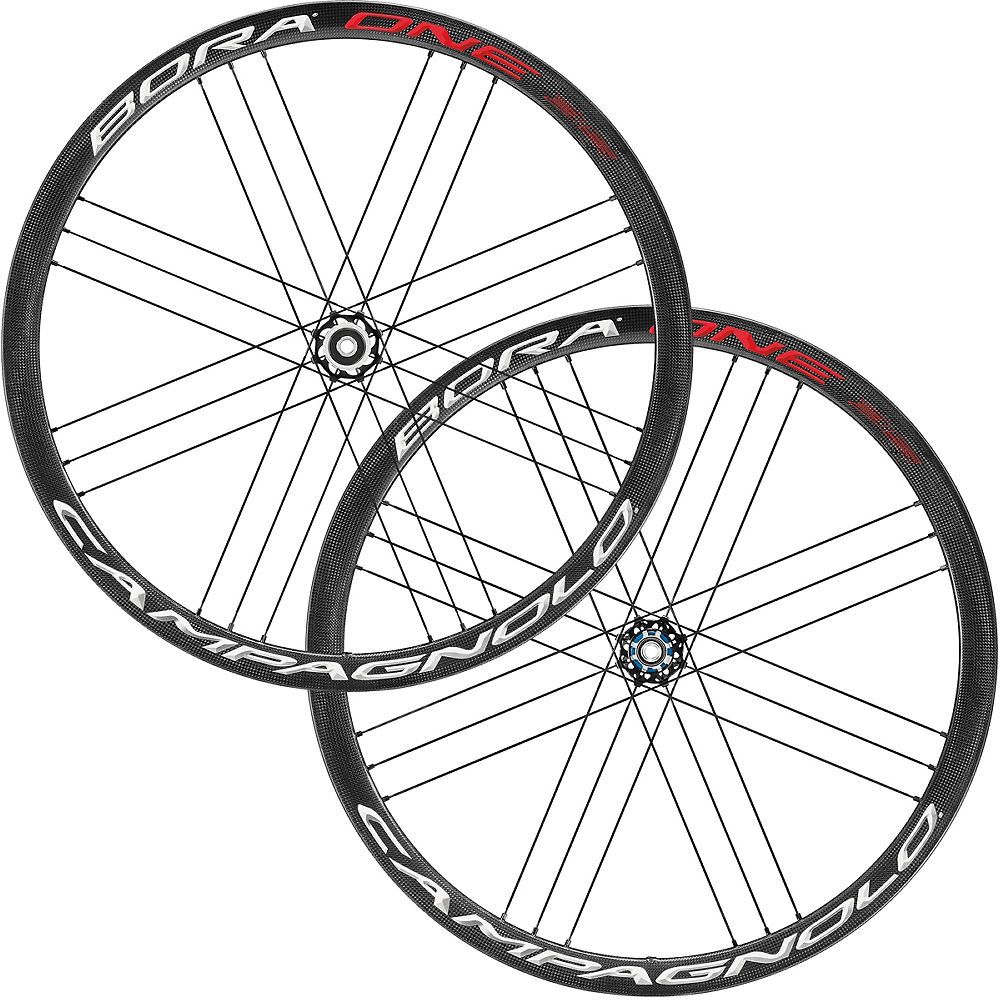 Paire de roues de route Campagnolo Bora One 35 (boyau, disque) - Bright Label - Shimano, Bright Label