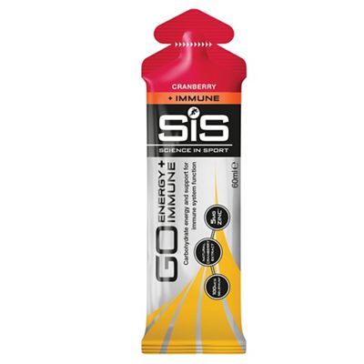 Geles energéticos Science In Sport GO + Inmune (6x60 ml) AW17