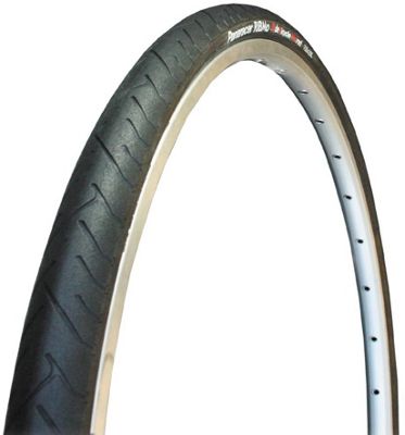 Panaracer RibMo Folding City Tyre - Black - 700c}, Black