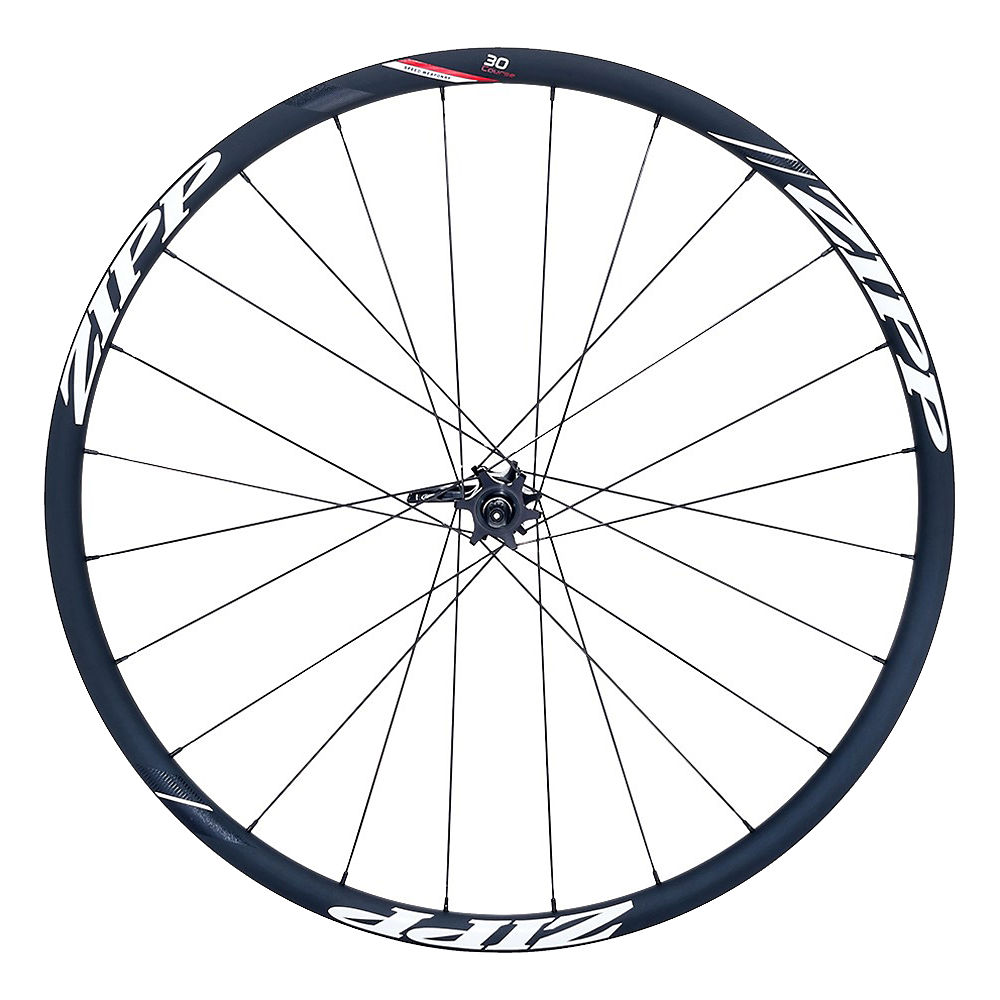 Boyau avant à disque Zipp 30 Course - Noir - QR & 12mm & 15mm Axle