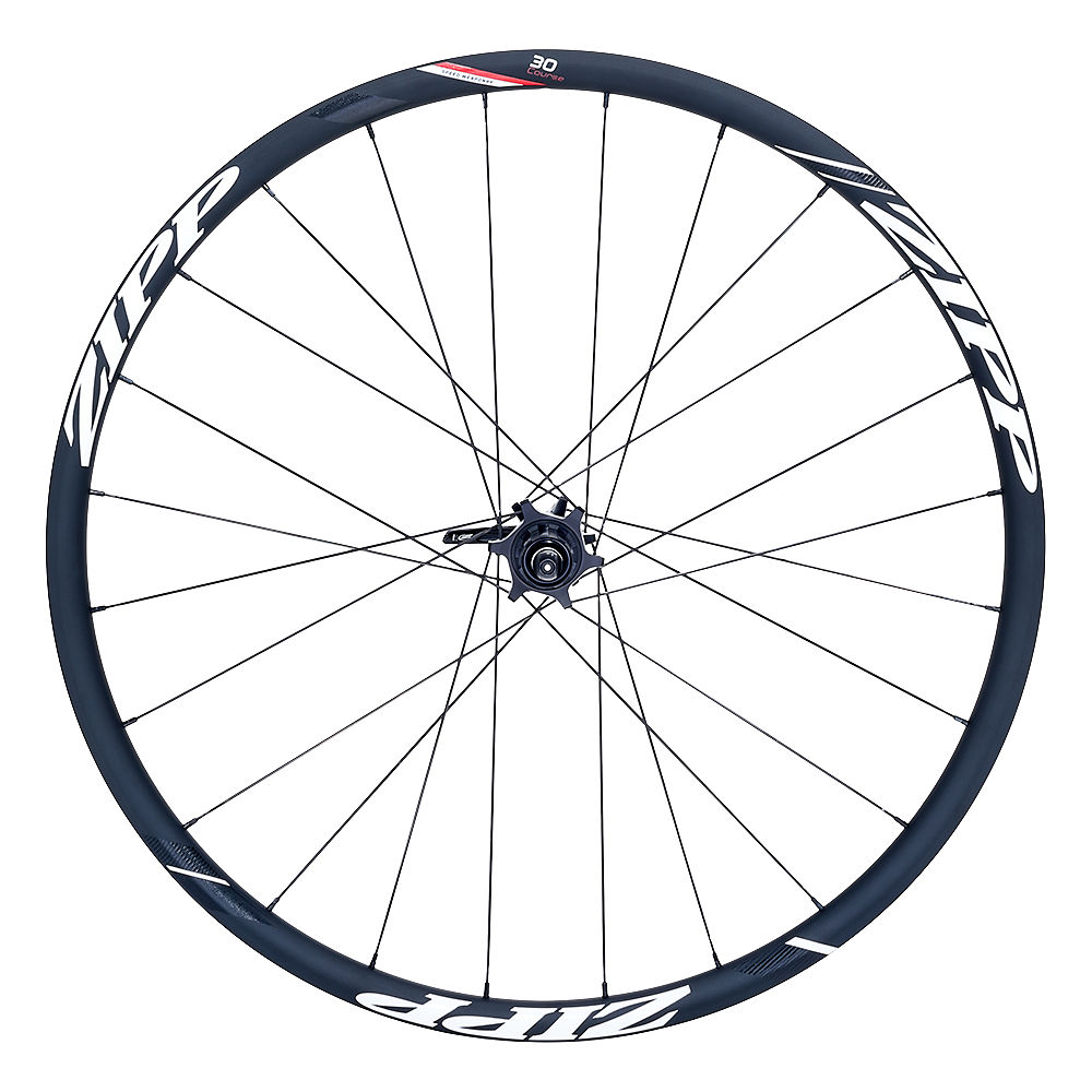 Roue arrière Zipp 30 Course (frein à disque, boyau) - Noir - QR & 12 x 142mm Axle