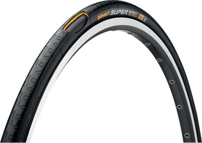 Continental SuperSport Plus City Tyre - Black - Black - 700c}, Black - Black