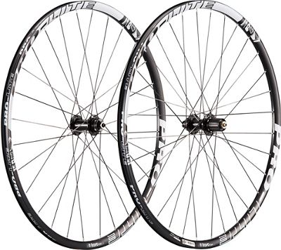 Paire de roues de route Pro Lite Revo A21W (alliage, à disque) - Noir - blanc - Campagnolo, Noir - blanc