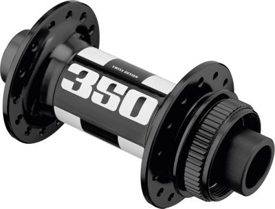 Moyeu avant route à disque DT Swiss 350 Center Lock - Noir - 32H-100-15mm, Noir