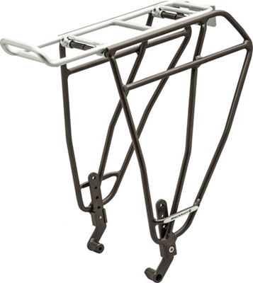 pannier rack for bike without eyelets