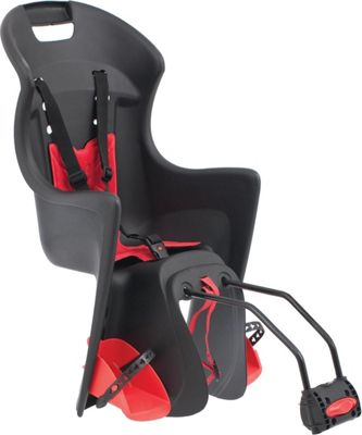 Avenir Snug Bike Child Seat with QR Bracket - BLACK-RED, BLACK-RED