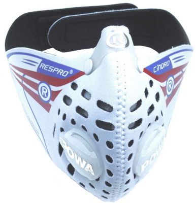 Masque anti-pollution Respro Cinqro - Blanc, Blanc