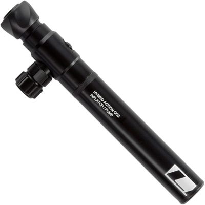 LifeLine Hybrid CO2 Mountain Bike Mini Pump - Black, Black