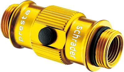 Lezyne Replacement HP ABS Flip Chuck (Road) - Gold, Gold