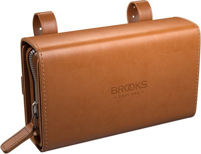 Brooks England D Shaped Saddle Bag - Honey - One Size}, Honey