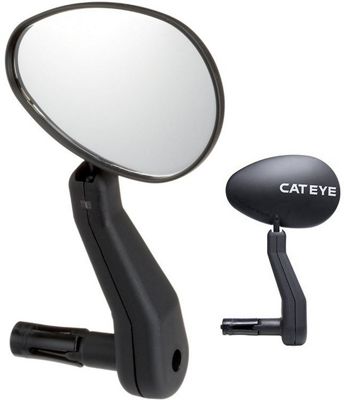 Cateye BM 500G Right Side Mirror - Black, Black