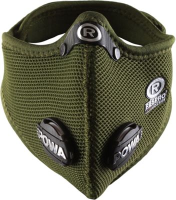 Masque anti-pollution Respro Ultralight - Vert - XL, Vert
