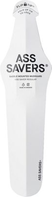 Ass Savers Regular Rear Mudguard - White, White