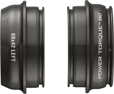 Campagnolo Power Torque BB30 Bottom Bracket Cups - Grey - 68 x 42mm - BB30, Grey