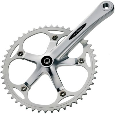 Miche Xpress Track Chainset - Silver - 48t, Silver