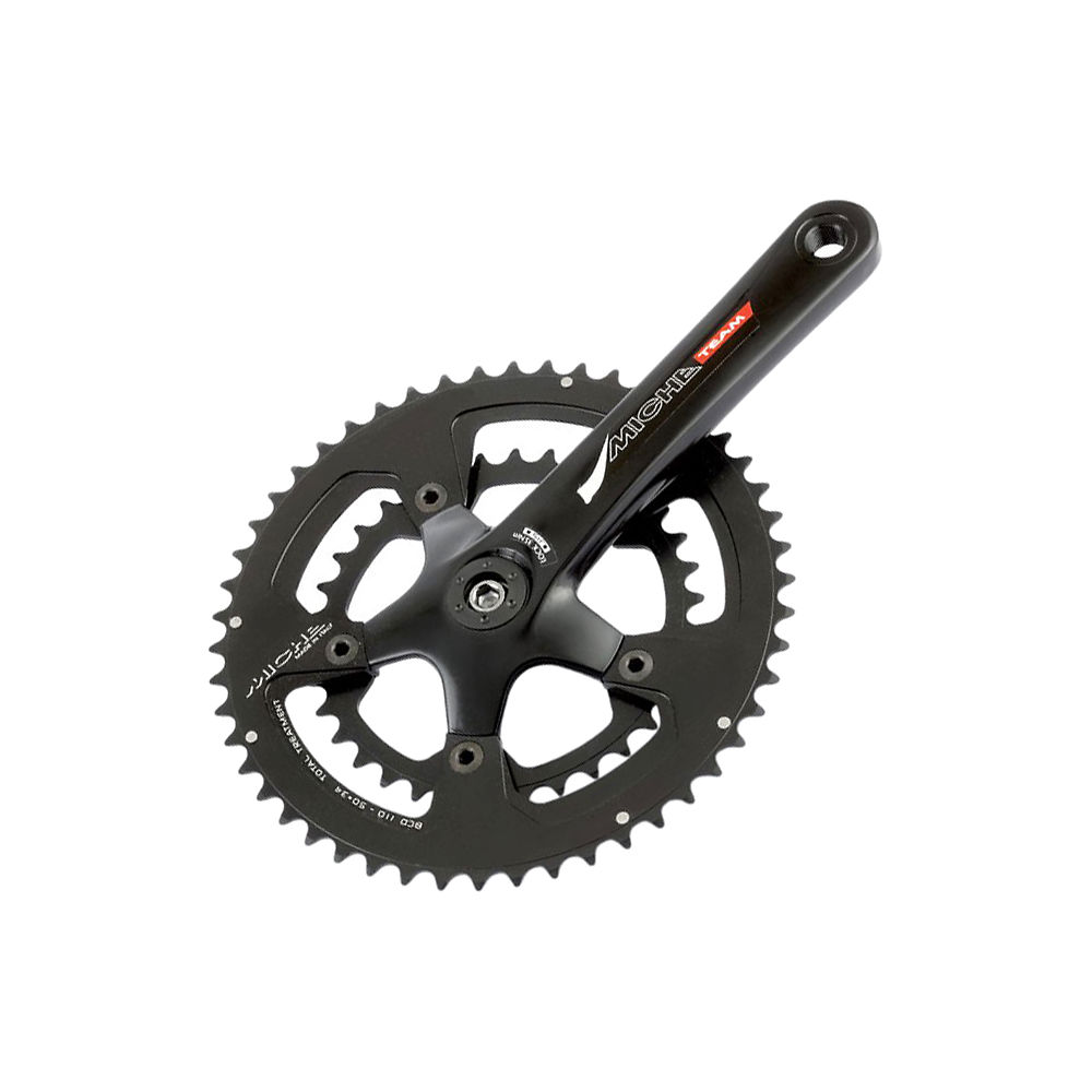 Pédalier VTT Miche Team Compact - Noir - 110mm, Noir