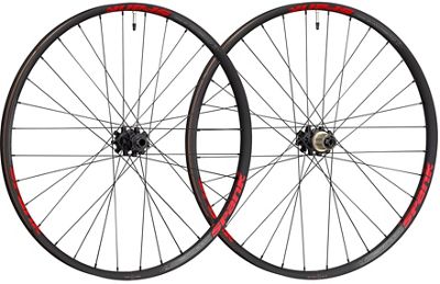 Roues VTT Spank OOZY 350 Boost XD 2019 - Noir - Rouge - 32H