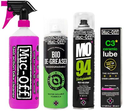 Muc-Off Essentials Cleaning Pack - One Size}