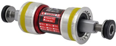 Tifosi Campagnolo Compatible Bottom Bracket - Silver - 68mm x 111mm - English Thread, Silver